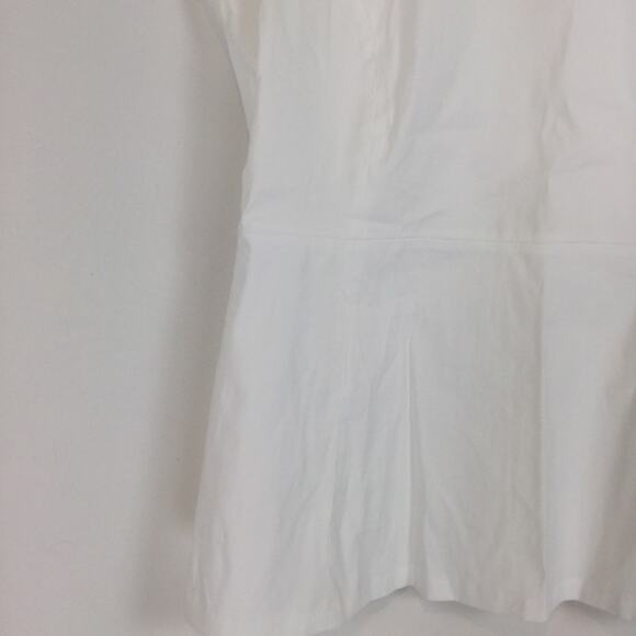 Theory Carrian Peplum Top, Size Medium - Picture 2 of 5